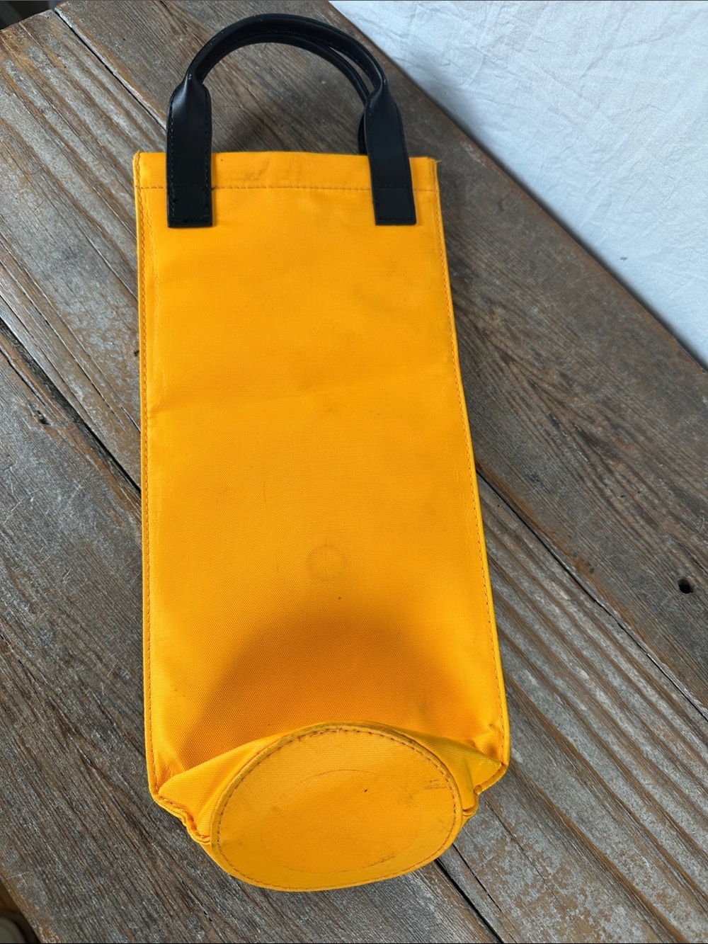 VCP Yellow Cooling Bag with Dark Blue Handles - Picture 3 of 6